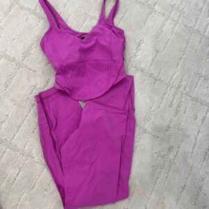 Lululemon Vibrant Pink Activewear Set
